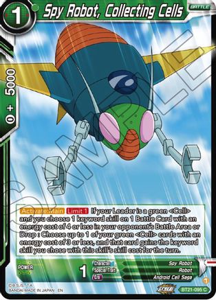 [BT21-095] Spy Robot, Collecting Cells (Foil)