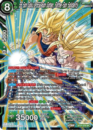 [BT21-079] SS Son Goku & SS2 Son Gohan, Father-Son Solidarity