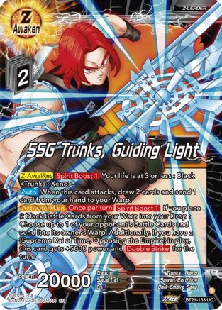 [BT21-133] SSG Trunks, Guiding Light (Foil)