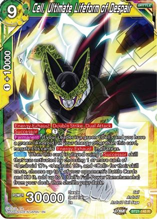 [BT21-145] Cell, Ultimate Lifeform of Despair (Foil)