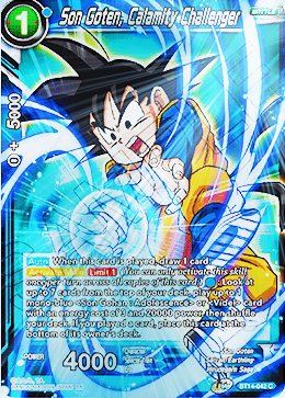 [BT14-042] Son Goten, Calamity Challenger (Foil)