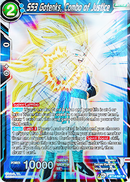 [BT14-047] SS3 Gotenks, Combo of Justice (Foil)