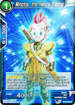 [BT14-053] Minotia, the Hero's Sibling (Foil)