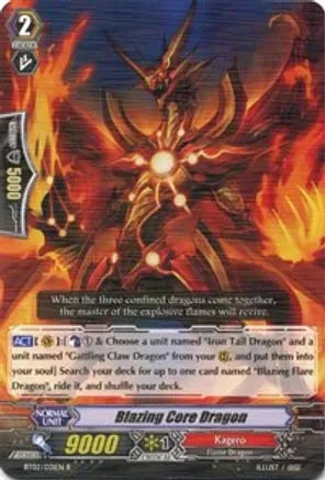 [BT02/031EN] Blazing Core Dragon