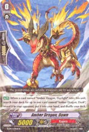 [BT04/039EN] Amber Dragon, Dawn