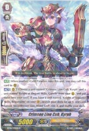 [BT06/035EN] Crimson Lion Cub, Kyrph