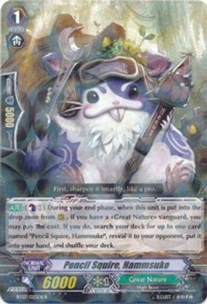 [BT07/025EN] Pencil Squire, Hammsuke