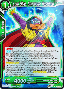 [BT12-061] Lord Slug, Conqueror Restored (Foil)