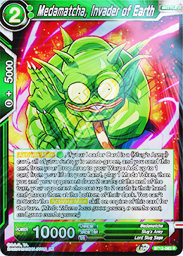 [BT12-063] Medamatcha, Invader of Earth (Foil)