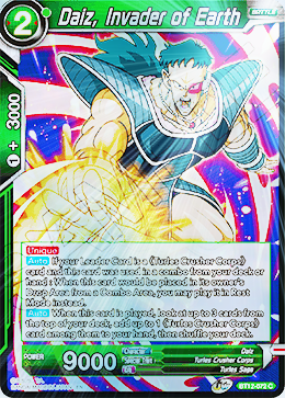 [BT12-072] Daiz, Invader of Earth (Foil)