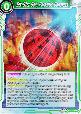 [BT12-081] Six-Star Ball, Parasitic Darkness (Foil)