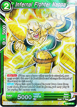 [BT5-071] Infernal Fighter Nappa (Foil)