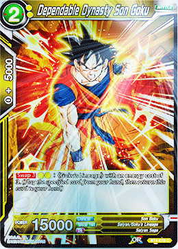 [BT4-078] Dependable Dynasty Son Goku (Foil)