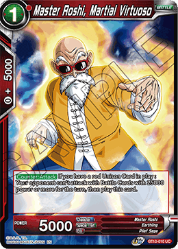 [BT10-010] Master Roshi, Martial Virtuoso