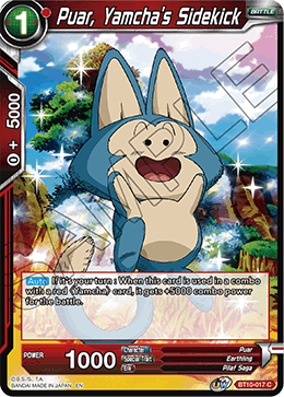 [BT10-017] Puar, Yamcha's Sidekick