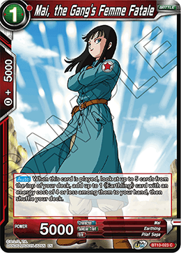 [BT10-023] Mai, the Gang's Femme Fatale