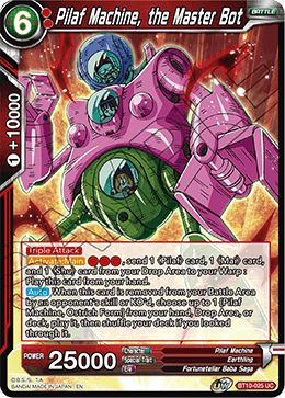 [BT10-025] Pilaf Machine, the Master Bot