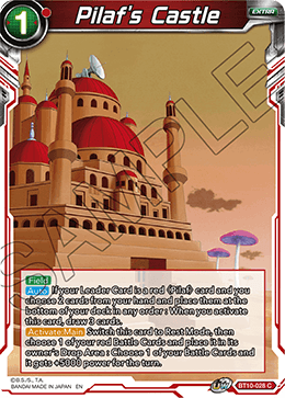 [BT10-028] Pilaf's Castle