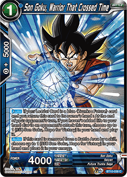 [BT10-038] Son Goku, Warrior That Crossed Time