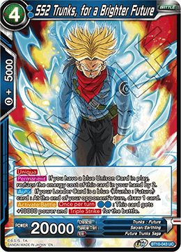 [BT10-043] SS2 Trunks, for a Brighter Future