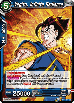 [BT10-046] Vegito, Infinite Radiance