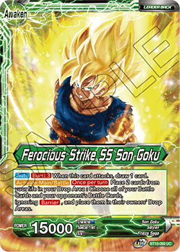 [BT10-060] Son Goku // Ferocious Strike SS Son Goku