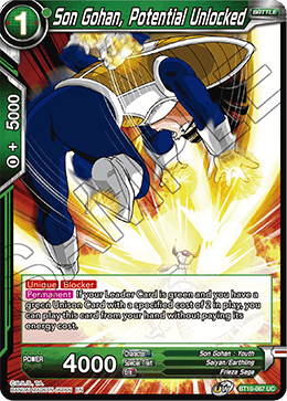 [BT10-067] Son Gohan, Potential Unlocked