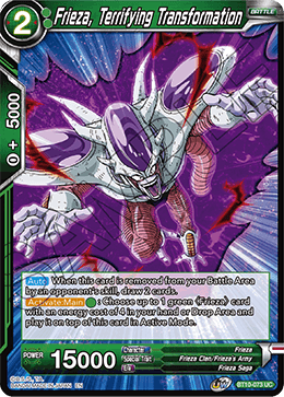 [BT10-073] Frieza, Terrifying Transformation