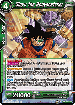 [BT10-077] Ginyu the Bodysnatcher