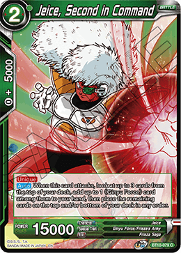 [BT10-079] Jeice, Second in Command