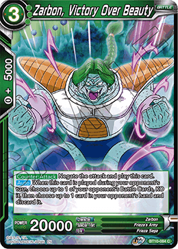 [BT10-084] Zarbon, Victory Over Beauty