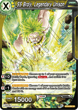 [BT10-094] SS Broly, Legendary Unison