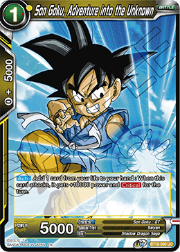 [BT10-099] Son Goku, Adventure into the Unknown