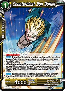 [BT10-100] Counterblast Son Gohan