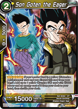 [BT10-102] Son Goten the Eager