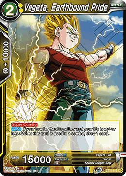 [BT10-106] Vegeta, Earthbound Pride