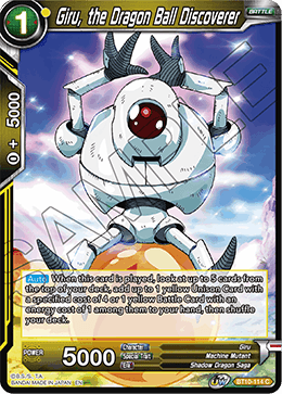 [BT10-114] Giru, the Dragon Ball Discoverer