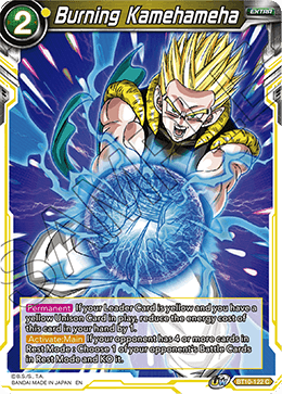 [BT10-122] Burning Kamehameha