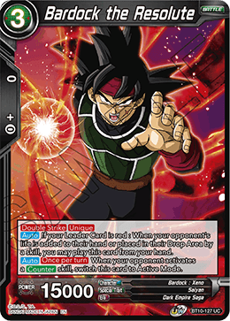 [BT10-127] Bardock the Resolute