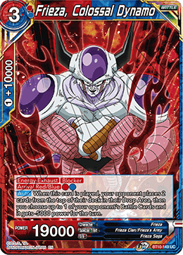 [BT10-149] Frieza, Colossal Dynamo