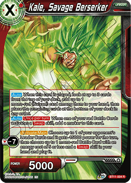 [BT11-004] Kale, Savage Berserker RE (Foil)