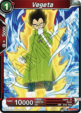 [BT11-010] Vegeta RE (Foil)