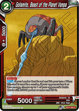 [BT11-020] Goliamite, Beast of the Planet Vampa RE (Foil)