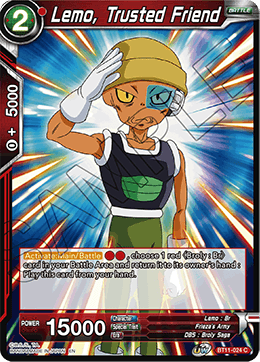 [BT11-024] Lemo, Trusted Friend RE (Foil)