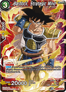 [BT11-025] Bardock, Strategic Mind RE