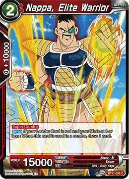 [BT11-026] Nappa, Elite Warrior RE (Foil)