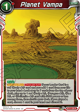 [BT11-028] Planet Vampa RE (Foil)