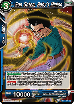 [BT11-036] Son Goten, Baby's Minion RE (Foil)