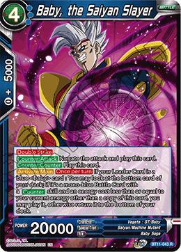 [BT11-043] Baby, the Saiyan Slayer RE (Foil)