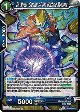 [BT11-048] Dr. Myuu, Creator of the Machine Mutants RE (Foil)